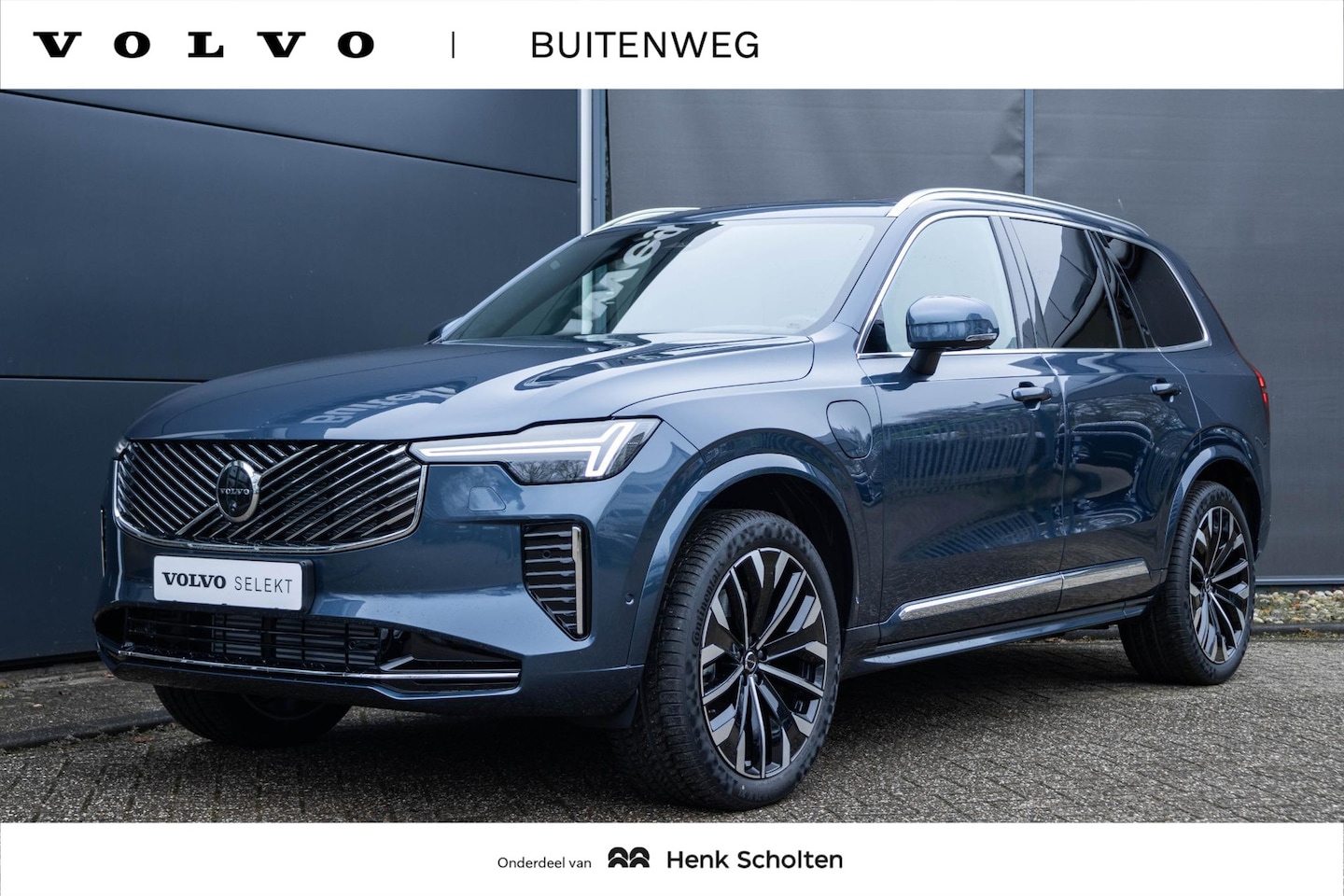 Volvo XC90 - T8 Automaat Plug-in hybrid AWD Ultra Bright | Long Range| Luchtvering|Nappa leder | Head u - AutoWereld.nl