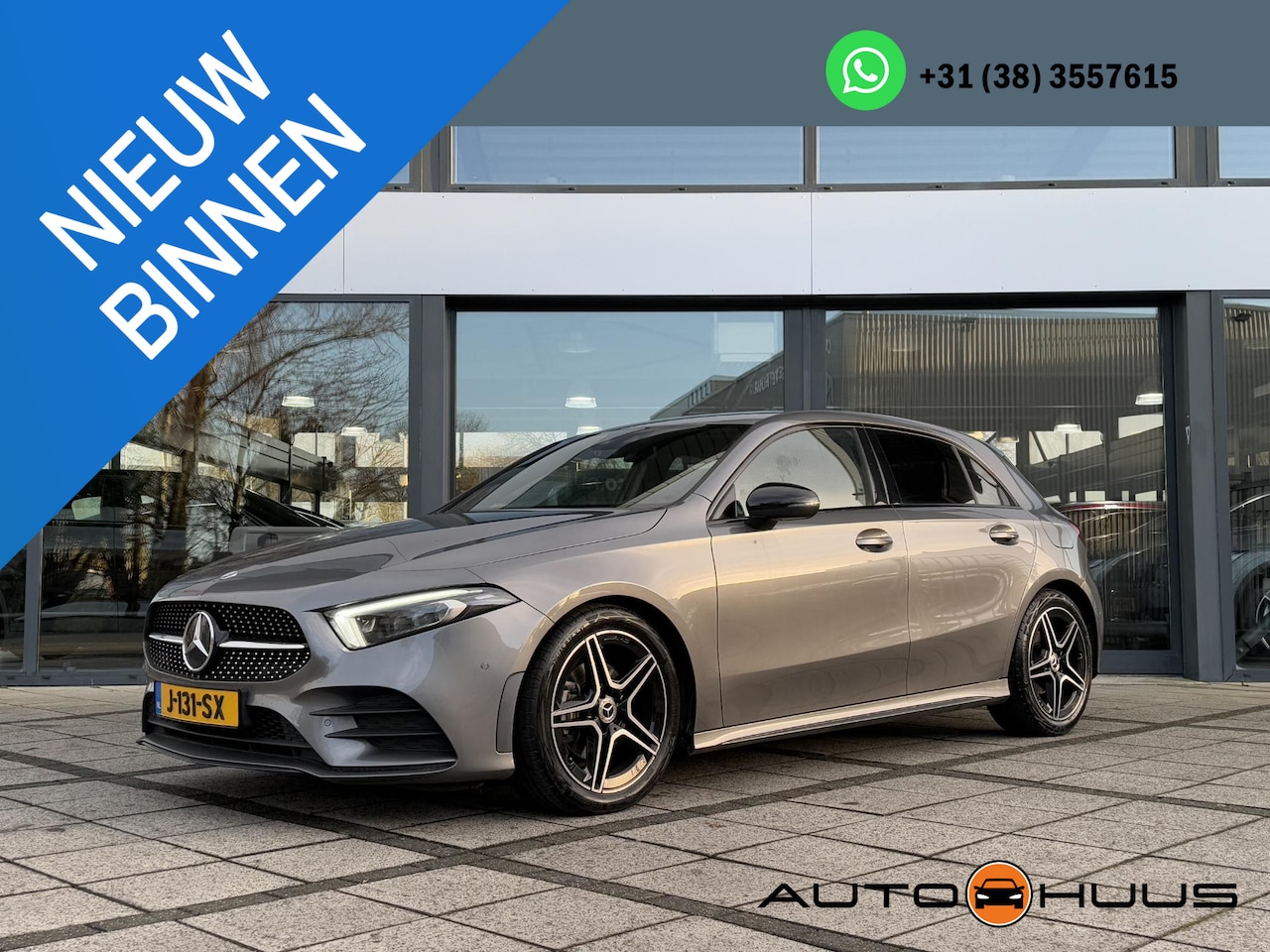 Mercedes-Benz A-klasse - 180d Aut. Sol. AMG Sport M-Bux Sfeer Camera - AutoWereld.nl