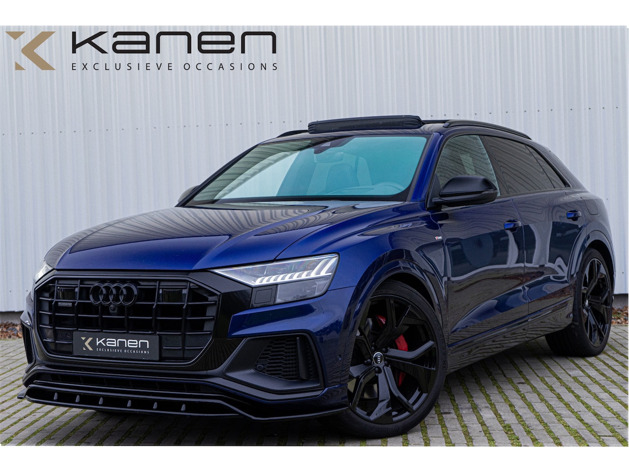 Audi Q8 - 55 TFSI e Quattro S-Line ACC Pano Matrix Head Up B&O SStoel Ambient Softcl. 360 Trekhaak - AutoWereld.nl