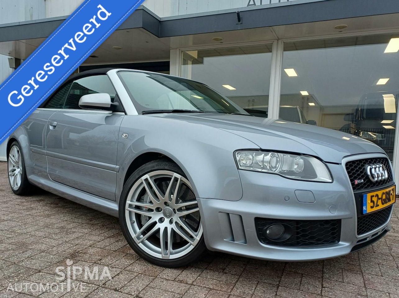 Audi RS4 - 4.2 V8 RS 4 quattro Cabriolet/65dkm!/Ceramisch/ - AutoWereld.nl