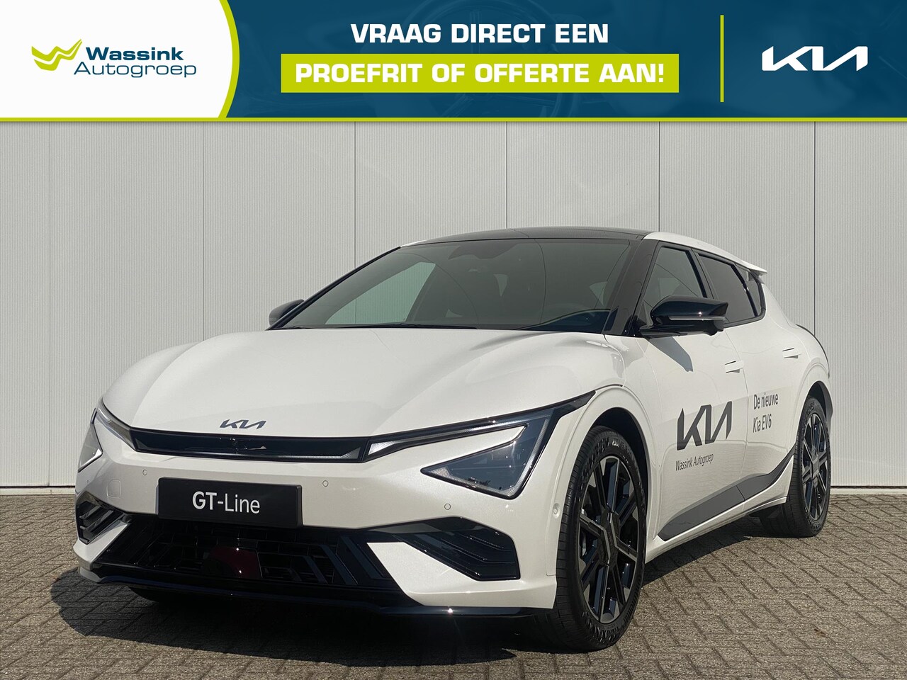 Kia EV6 - 84 kWh 229pk RWD GT-Line | Nieuw model! | 360* Camera | Stoel ventilatie | Elektrische sto - AutoWereld.nl