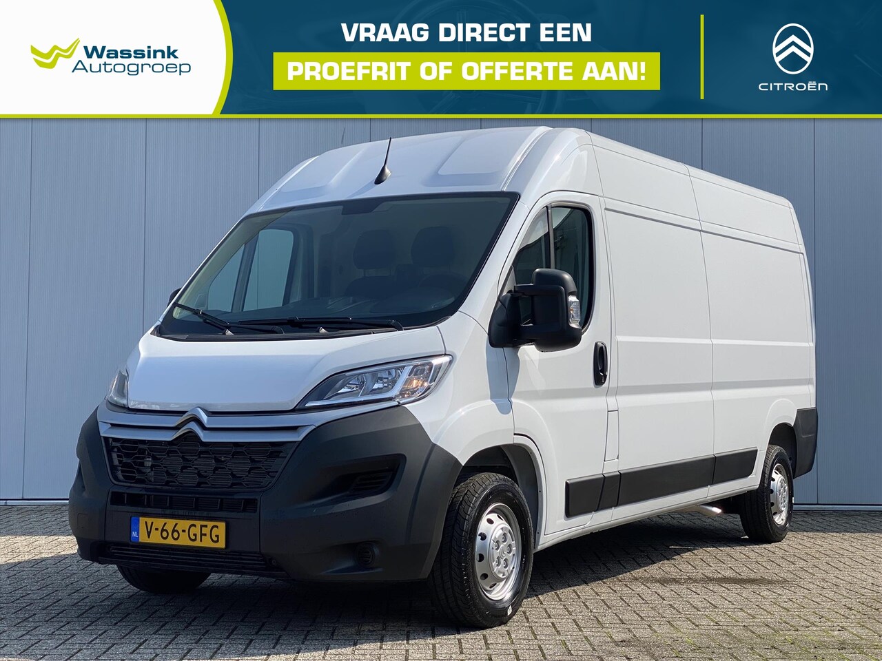 Citroën Jumper - GB 35 L3H2 2.2 BlueHDi 140pk zwaar | Navigatie | 2500 kg | CarPlay | Parkeer sensoren | - AutoWereld.nl