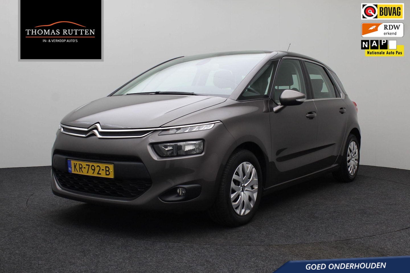 Citroën C4 Picasso - 1.2 PureTech Selection 2016 | Goed Onderhouden | Airco | Cruise Control | Navigatie | Trek - AutoWereld.nl