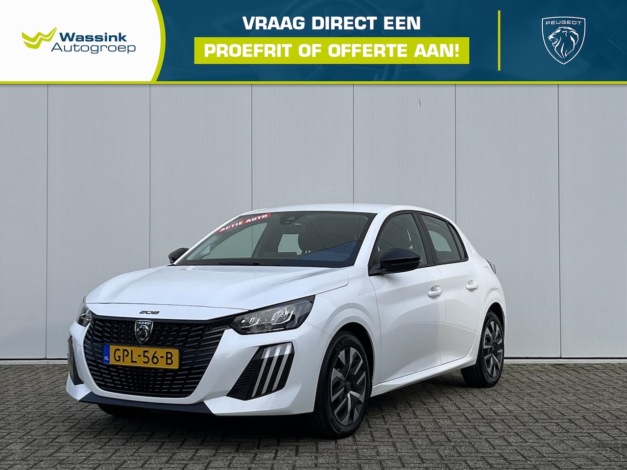 Peugeot 208 - 1.2 PureTech 75pk Active| Navigatie | Parkeerhulp | Cruise Control | Direct leverbaar! - AutoWereld.nl