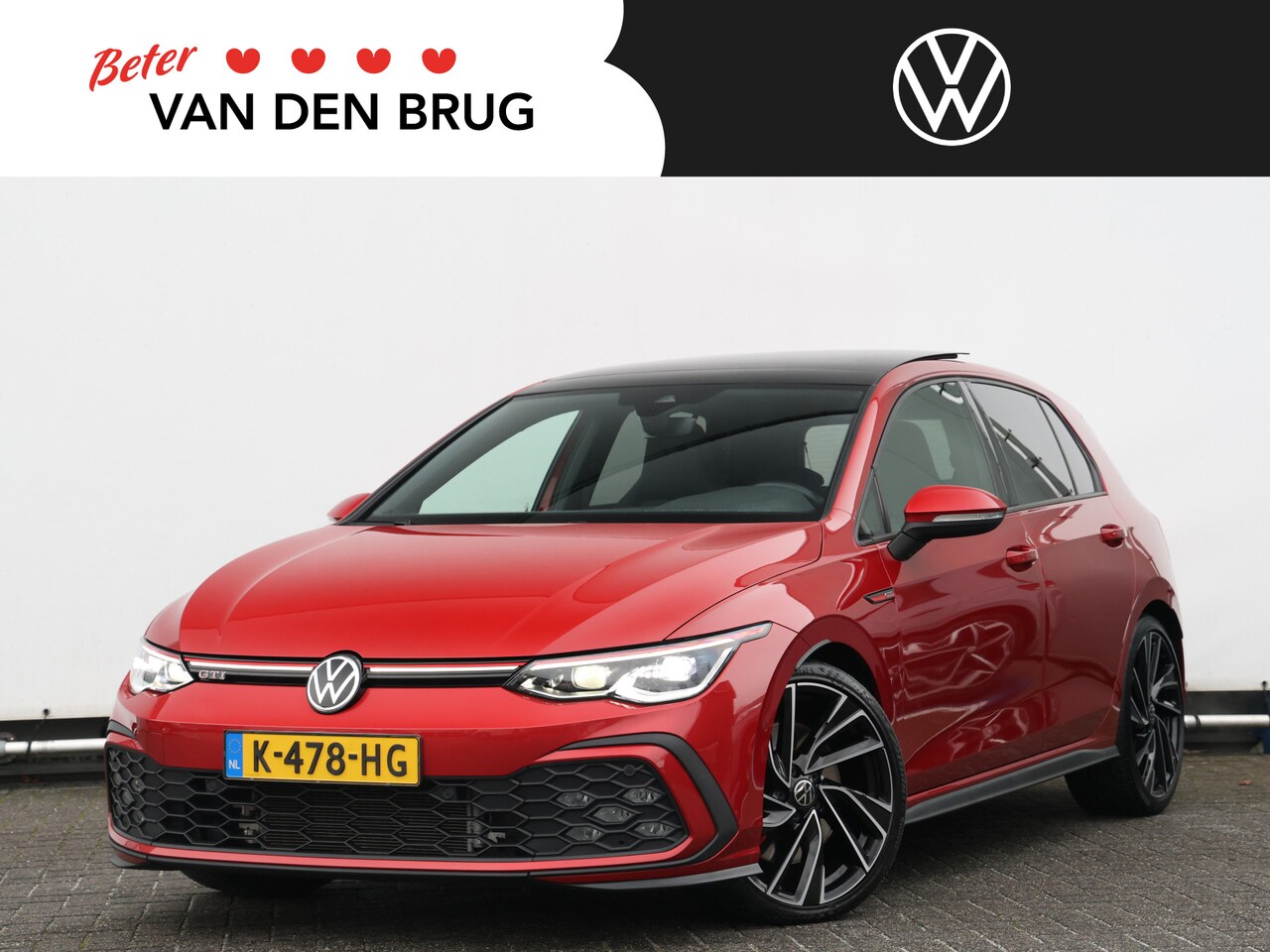 Volkswagen Golf - 2.0 TSI GTI 245pk DSG | LED Matrix IQ | Panoramadak | Navigatie | DCC | Side Assist - AutoWereld.nl