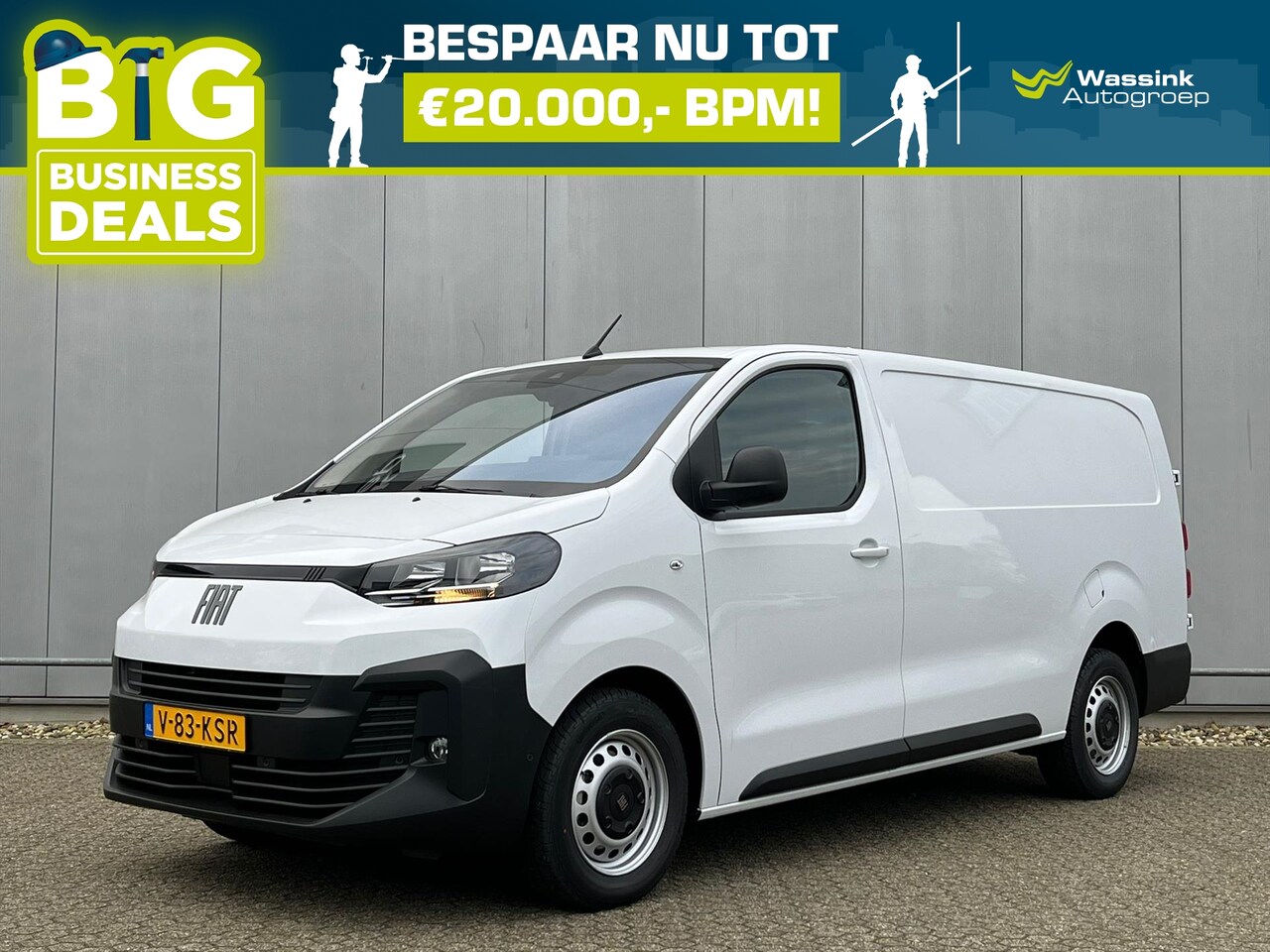 Fiat Scudo - 2.0 HDi 180pk L3 Automaat | Navigatie | Parkeercamera - AutoWereld.nl