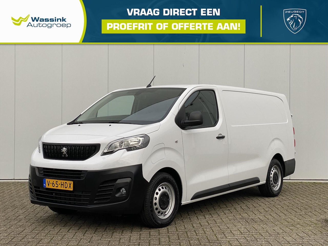 Peugeot Expert - GB L3 75kWh 136pk | Navigatie | Camera | Parkeersensoren | 100% elektrisch | - AutoWereld.nl