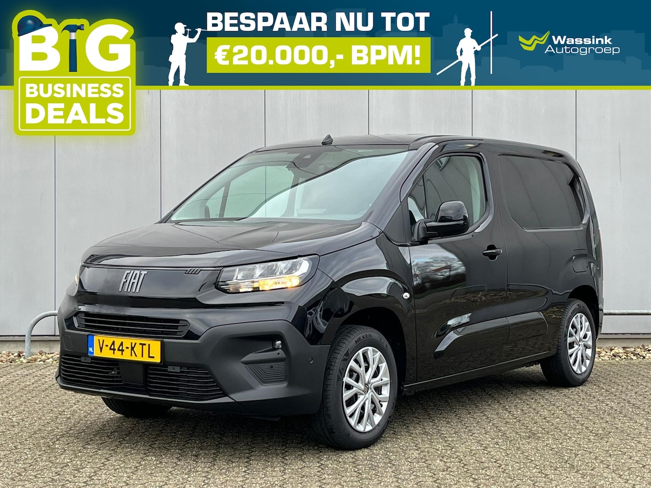 Fiat Doblò Cargo - New 1.5 HDi 130pk Automaat | Navigatie | Parkeercamera - AutoWereld.nl