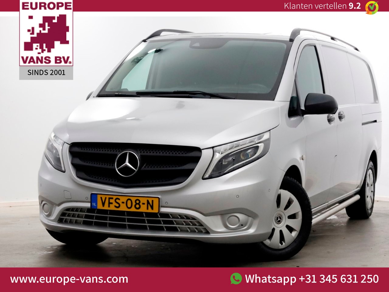 Mercedes-Benz Vito - 116 CDI 163pk 7G Automaat XL Extra Lang LED/2x Schuifdeur 07-2020 - AutoWereld.nl