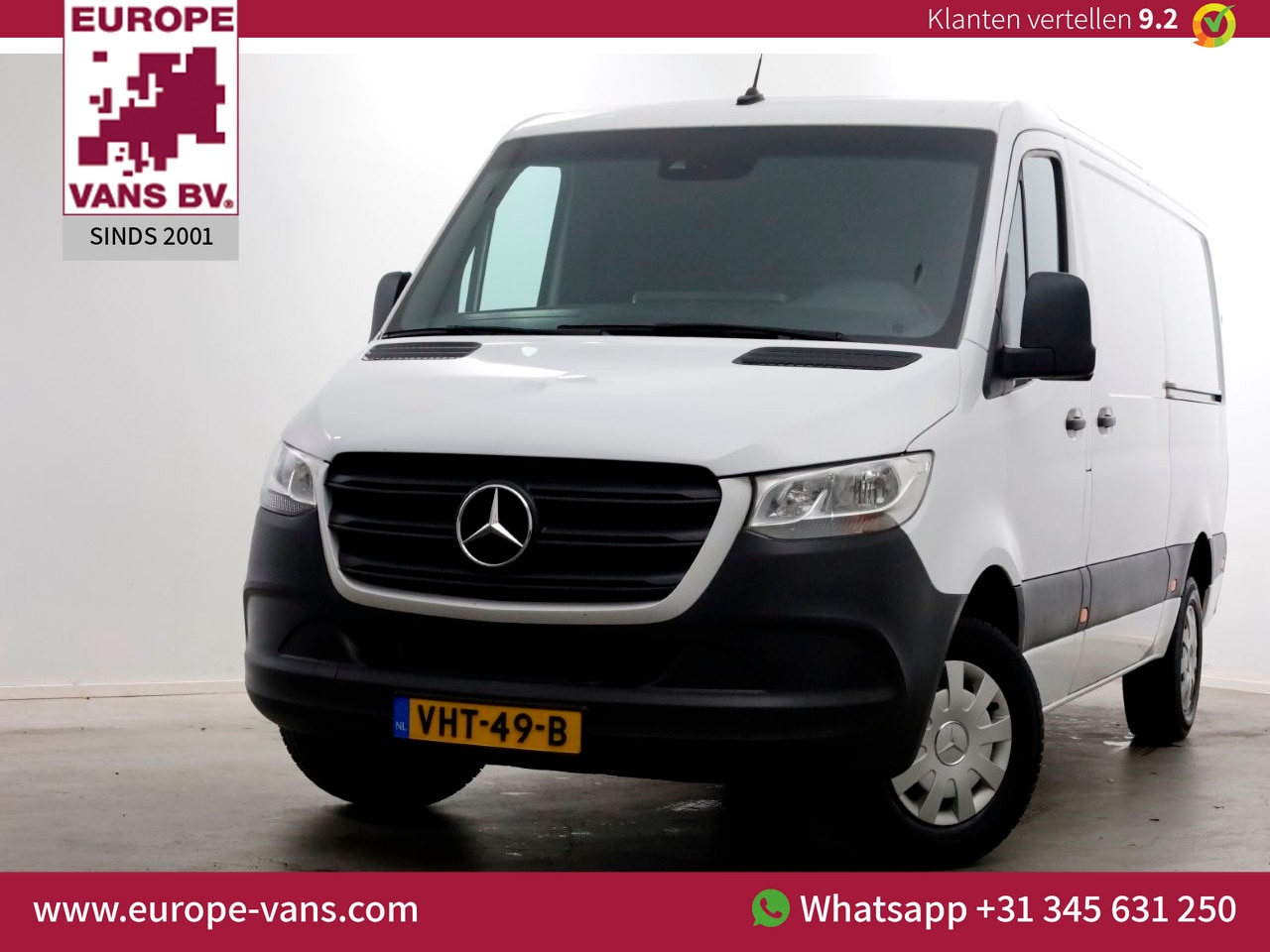 Mercedes-Benz Sprinter - 317 CDI 170pk RWD L2H1 9G Automaat 2x Schuifdeur/Trekhaak 3500kg 02-2021 - AutoWereld.nl