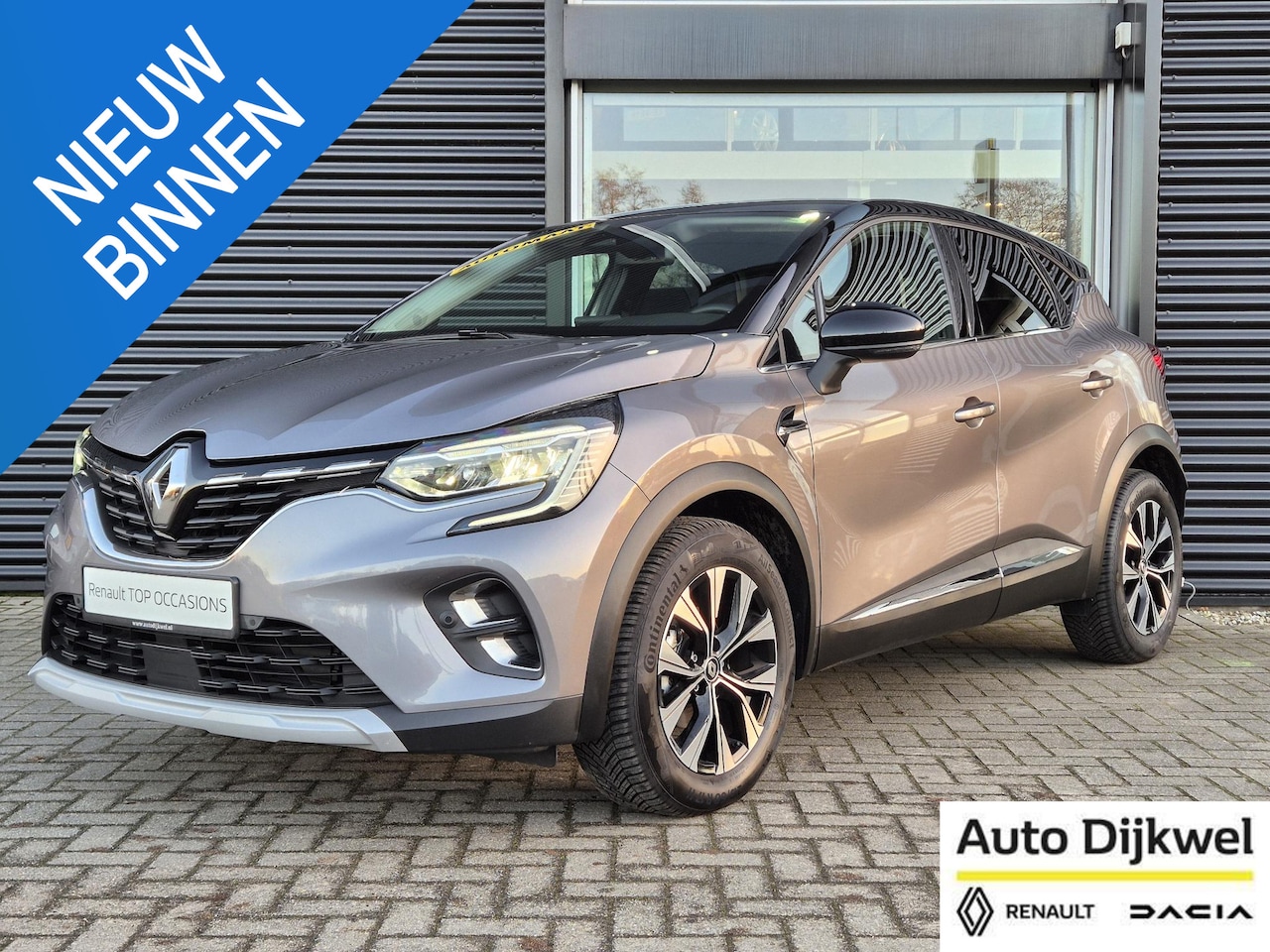 Renault Captur - 1.3 Mild Hybrid 140 EDC AUTOMAAT techno Pack Winter, Camera, All Season banden - AutoWereld.nl