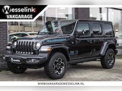 Jeep Wrangler Unlimited - 4xe 380 Rubicon - All-in rijklrps | Navi | Leer | Camera | Stoel/stuurverwarming