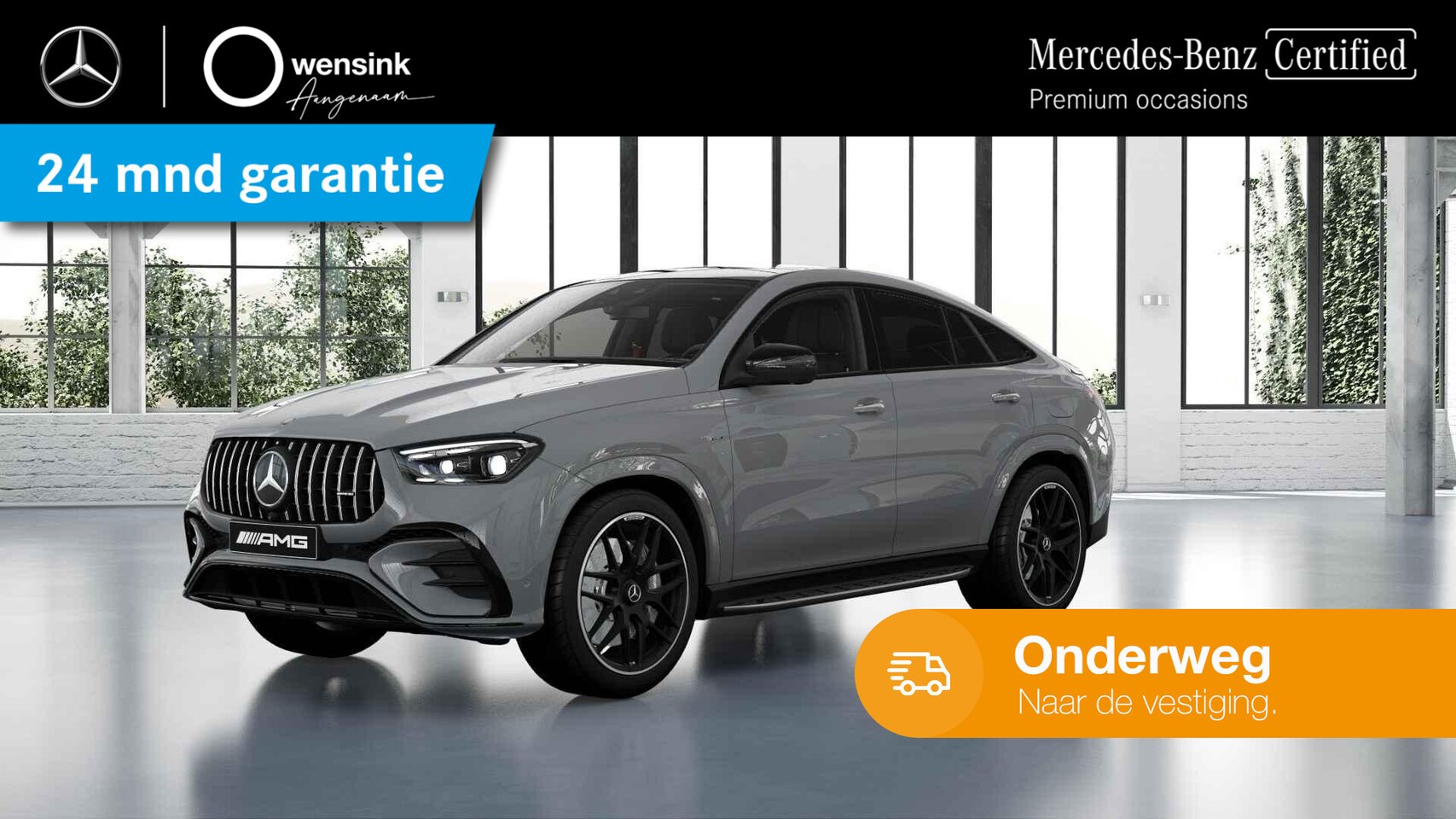 Mercedes-Benz GLE-Klasse Coupé - AMG 53 Hybrid 4MATIC+ | Masssage | Carbon stuur | Head up display | Trekhaak | Panoramadak - AutoWereld.nl