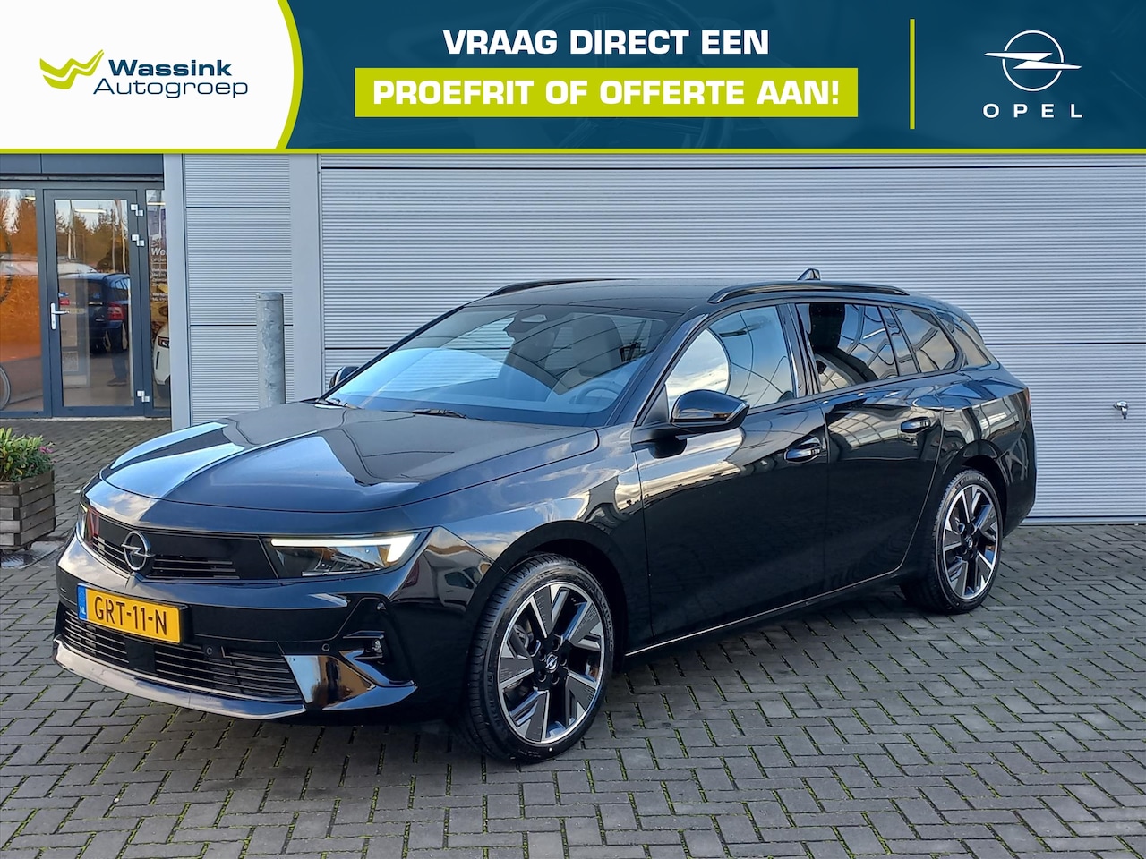 Opel Astra Sports Tourer - 54kw 156pk Automaat Business Edition | Climate Control | Navigatie | Trekhaak | Winterpack - AutoWereld.nl