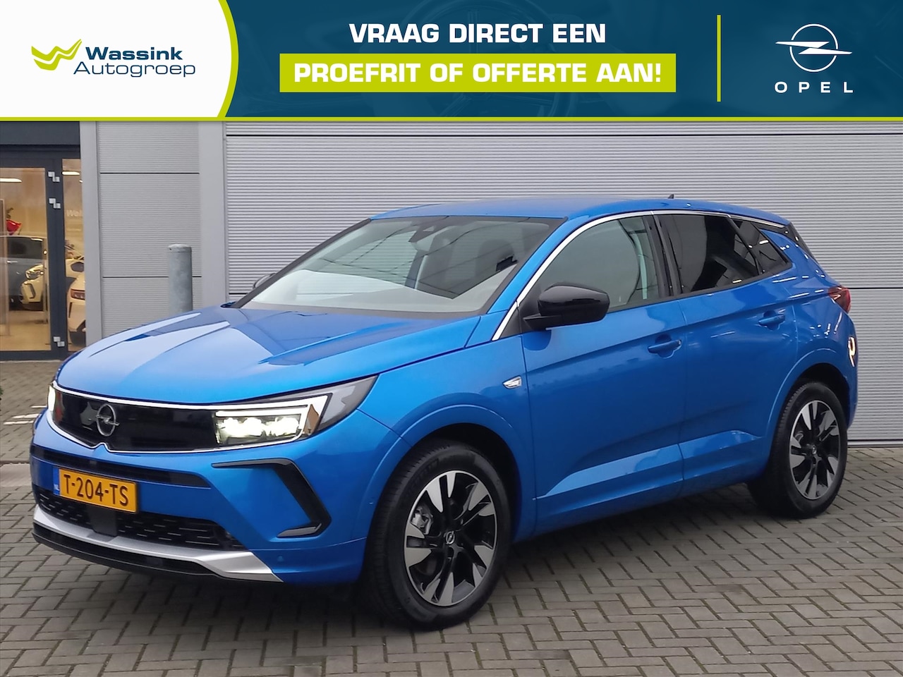 Opel Grandland - 1.2T 130pk Elegance Automaat | Climate control | Navigatie | 18" Lm velgen | Adaptieve cru - AutoWereld.nl