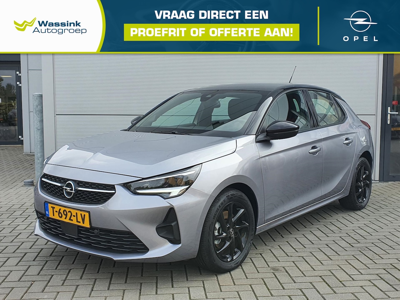 Opel Corsa - 1.2T 100pk GS-Line I Airconditioning | Navigatie by App I LM velgen | Cruise Control | Zwa - AutoWereld.nl