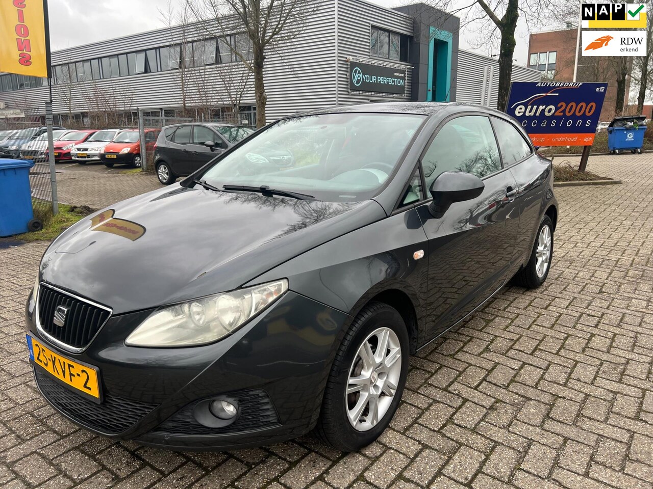 Seat Ibiza SC - 1.4 Style - AIRCO - NIEUWE APK - ZONDAG OPEN ! - AutoWereld.nl