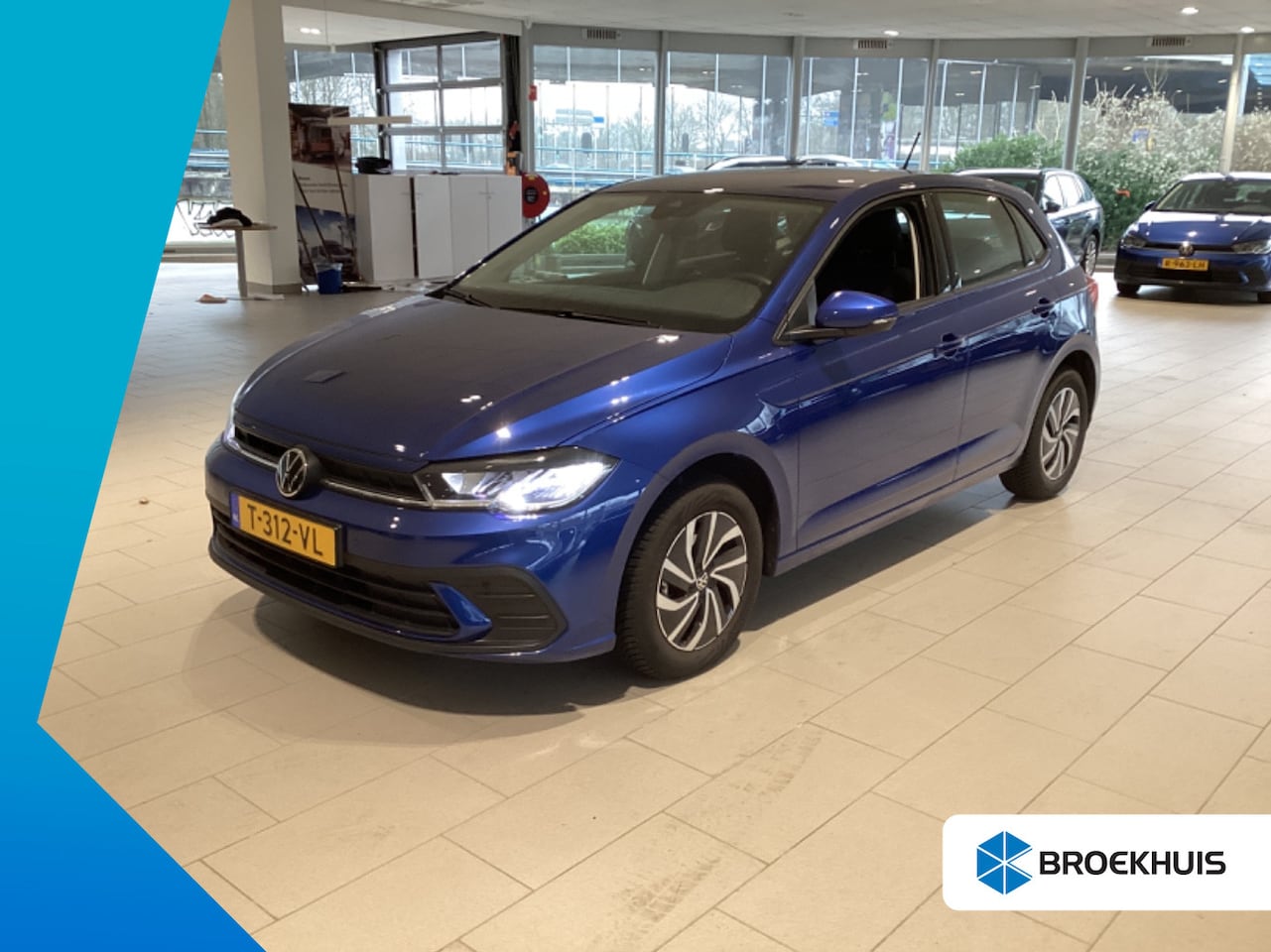 Volkswagen Polo - 1.0 TSI 95 pk Life | Cruise control adaptief | Navi by app | Parkeersensoren | - AutoWereld.nl