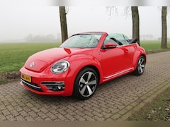 Volkswagen Beetle Cabriolet - 1.2 TSI Sound Xenon Fender Camera Navigatie 18 inch Windscherm Airco-ecc Cruise Stoelverwa