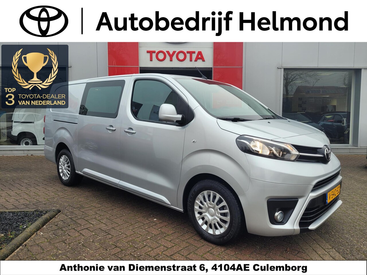 Toyota PROACE Long Worker - 2.0 D-4D Professional | Trekhaak | Cruise control | Parkeersensoren achter | Keyless start - AutoWereld.nl