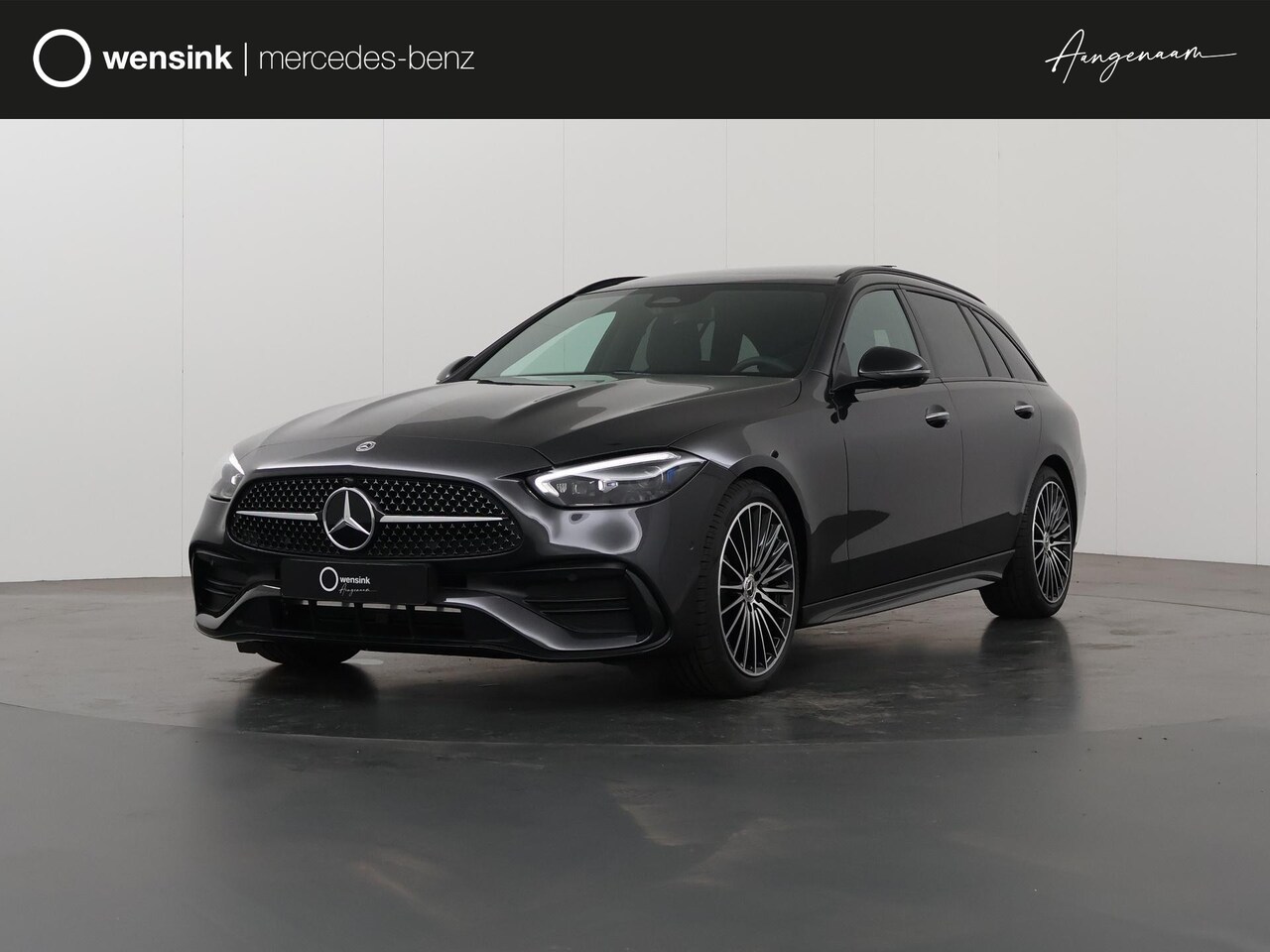 Mercedes-Benz C-klasse Estate - 180 AMG NIGHT | Panorama-schuifdak | 19" AMG-velgen | Memory stoelen | 360-camera | DIGITA - AutoWereld.nl