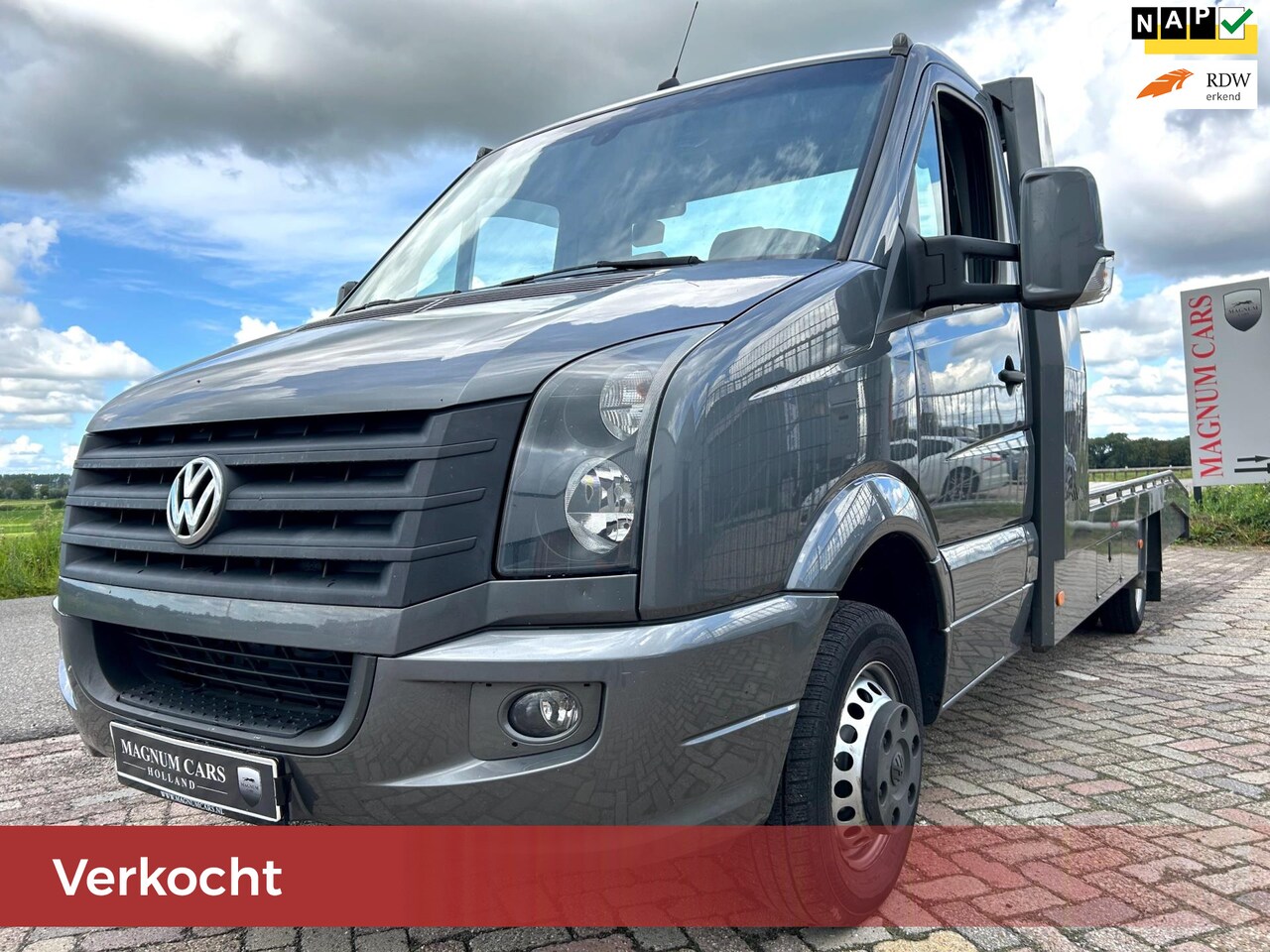 Volkswagen Crafter - 2.0 TDI NAP Oprijwagen Dubbele As Airco - AutoWereld.nl