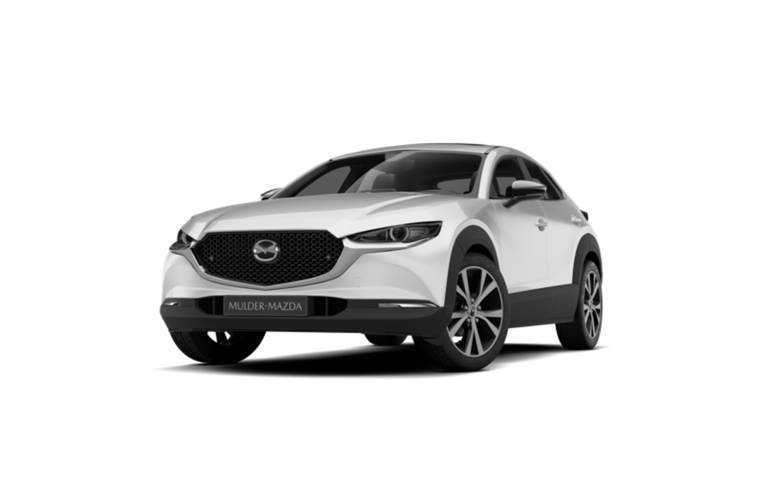 Mazda CX-30 - e-Skyactiv G 140 6AT Exclusive-Line | 18-inch lichtmetalen velgen, Silver | 360° View Moni - AutoWereld.nl