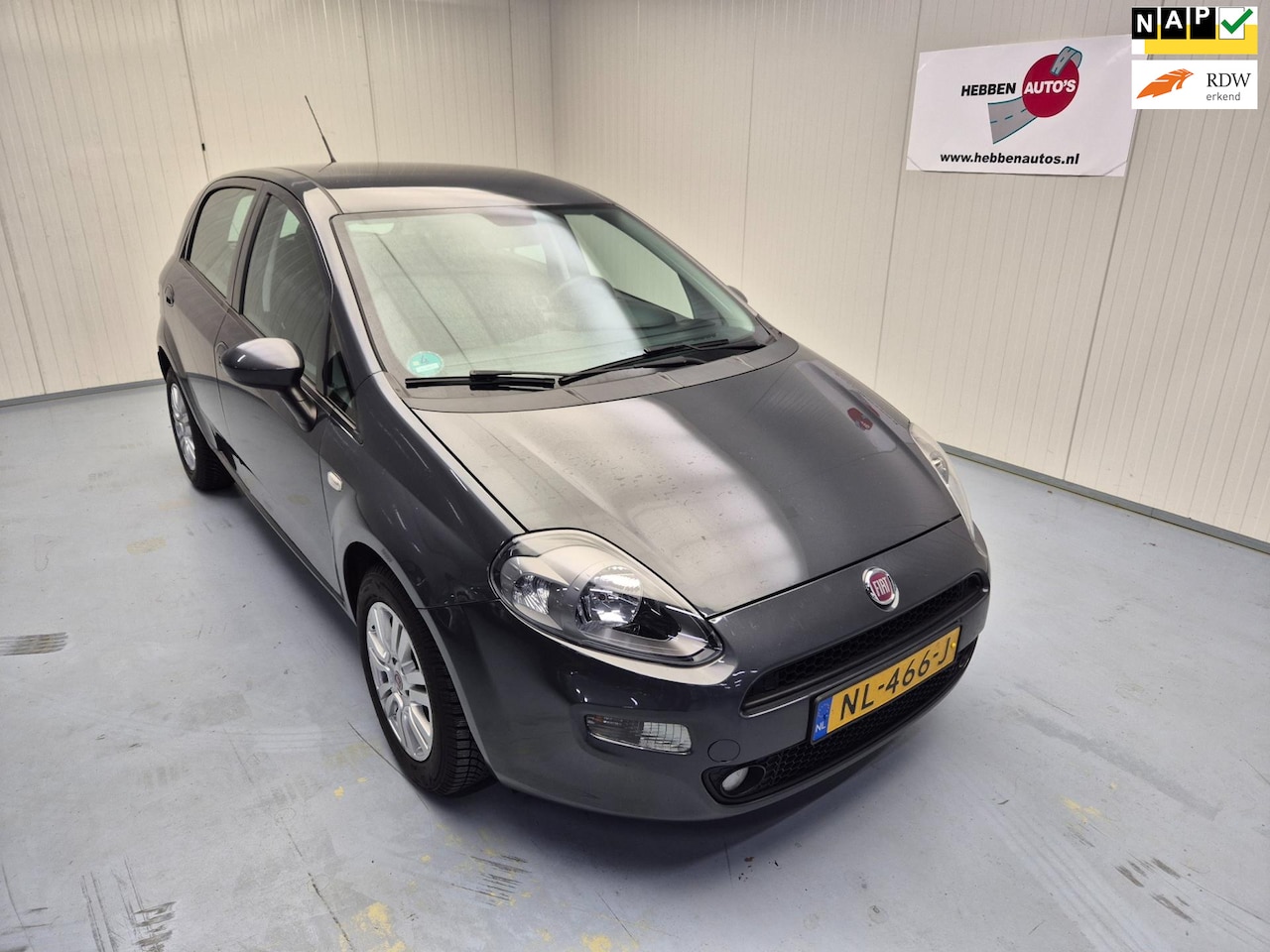 Fiat Punto Evo - 0.9 TwinAir Lounge Navi Airco Ecc Cruise Control Alu Velgen Pdc - AutoWereld.nl