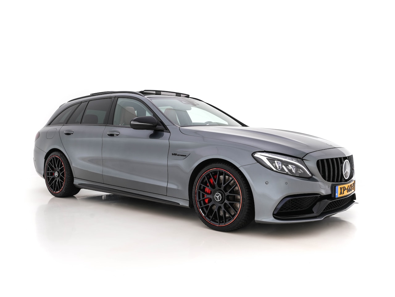 Mercedes-Benz C-klasse Estate - AMG 63 S Aut. *PANO | HEAD-UP | DISTRONIC | BURMESTER | PERFORMANCE-SEATS | MEMORY-PACK | - AutoWereld.nl