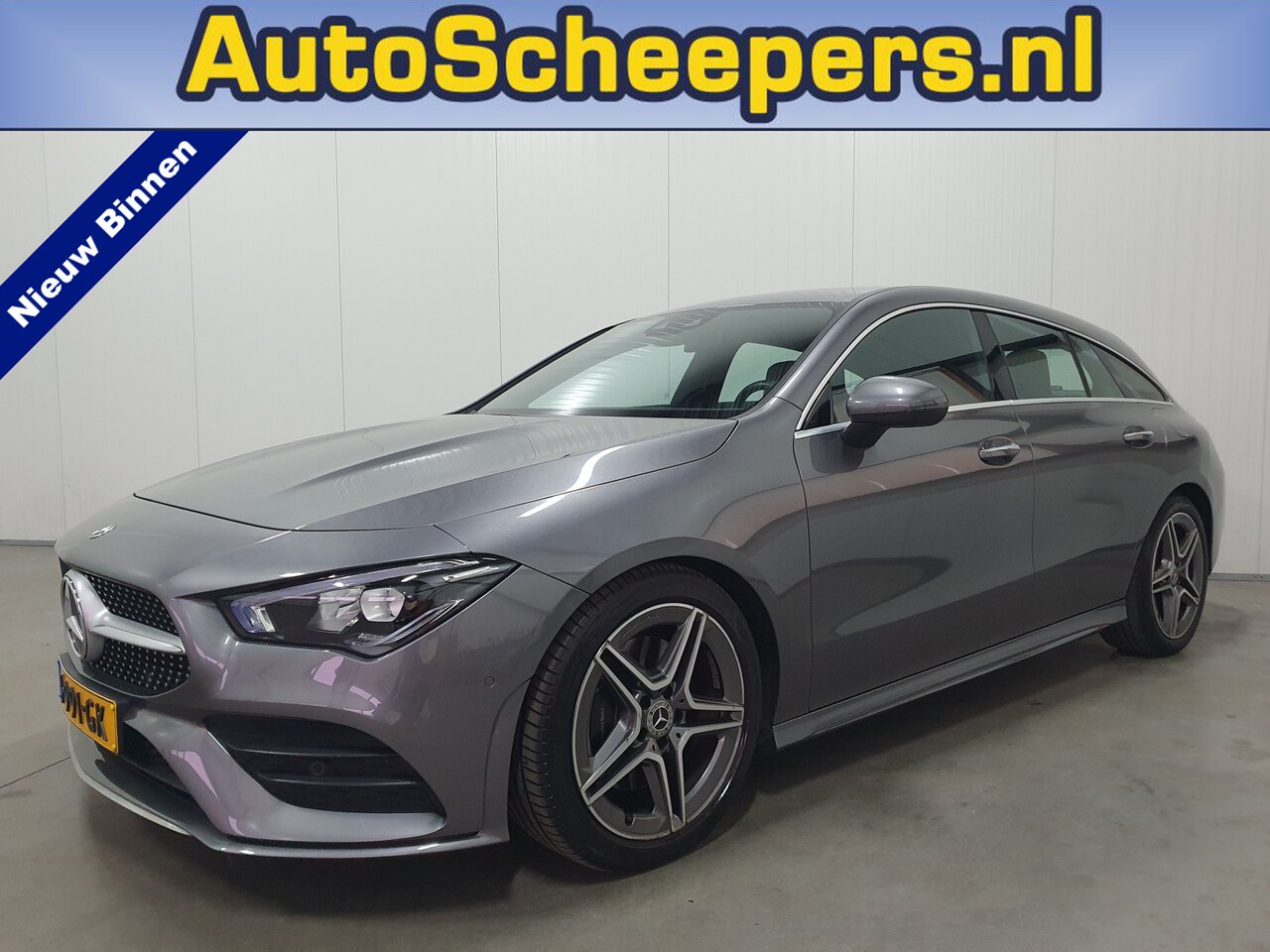 Mercedes-Benz CLA-klasse Shooting Brake - 200 Business Solution AMG NAVI/LED/CRUISE/CLIMA/CAMERA - AutoWereld.nl