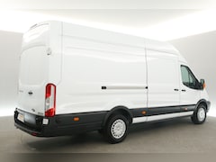 Ford Transit - 350 2.2 TDCI L4H3 | 155PK Airco LED Cruise 3 Persoons Parkeersensoren Bluetooth Schuifdeur