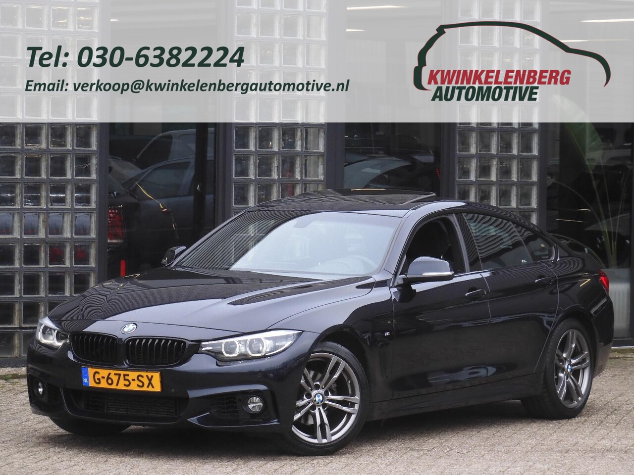 BMW 4-serie Gran Coupé - 418i M-SPORT/ SCHUIFDAK/ CAMERA/ HiFi AUDIO - AutoWereld.nl