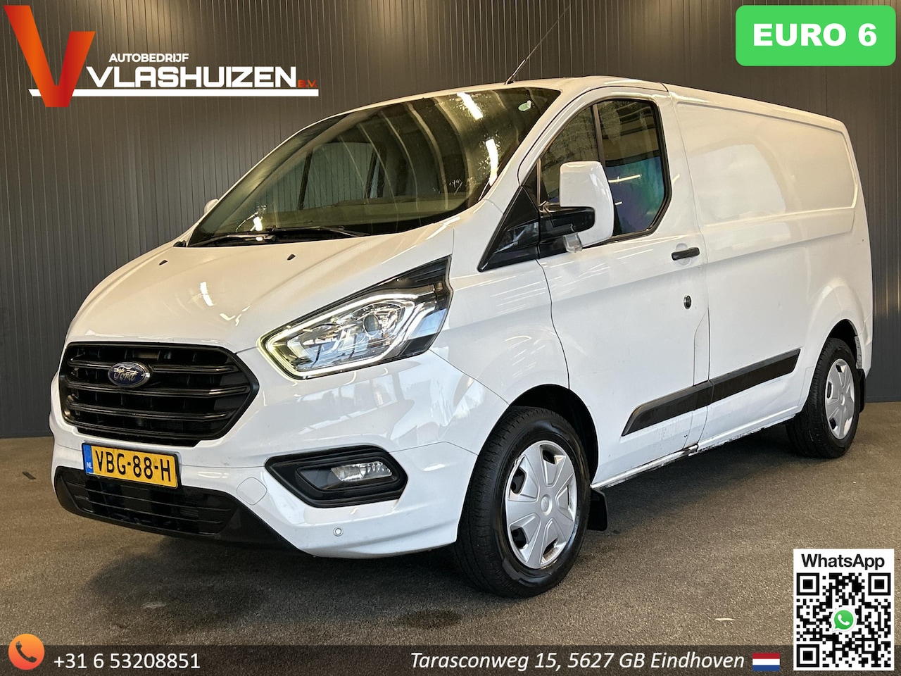 Ford Transit Custom - 340 2.0 TDCI L1H1 Trend | € 7.850,- NETTO! | Euro 6 | Cruise | Airco | Stoelverwarming | P - AutoWereld.nl