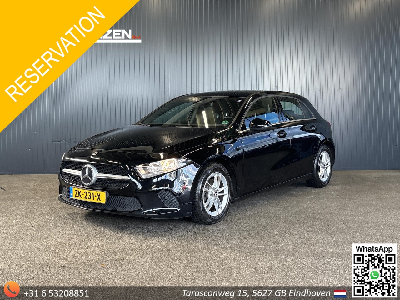 Mercedes-Benz A-klasse - 180 d Business Solution Automaat | € 13.400,- NETTO! | Cruise | Navi | camera | Climate | - AutoWereld.nl