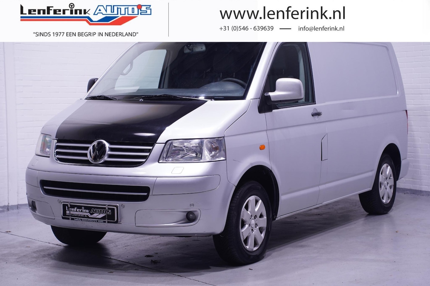 Volkswagen Transporter - 2.5 TDI 130 pk 5 Cilinder, Youngtimer Airco 16" LMV, Trekhaak, PDC V+A, 3-Zits - AutoWereld.nl