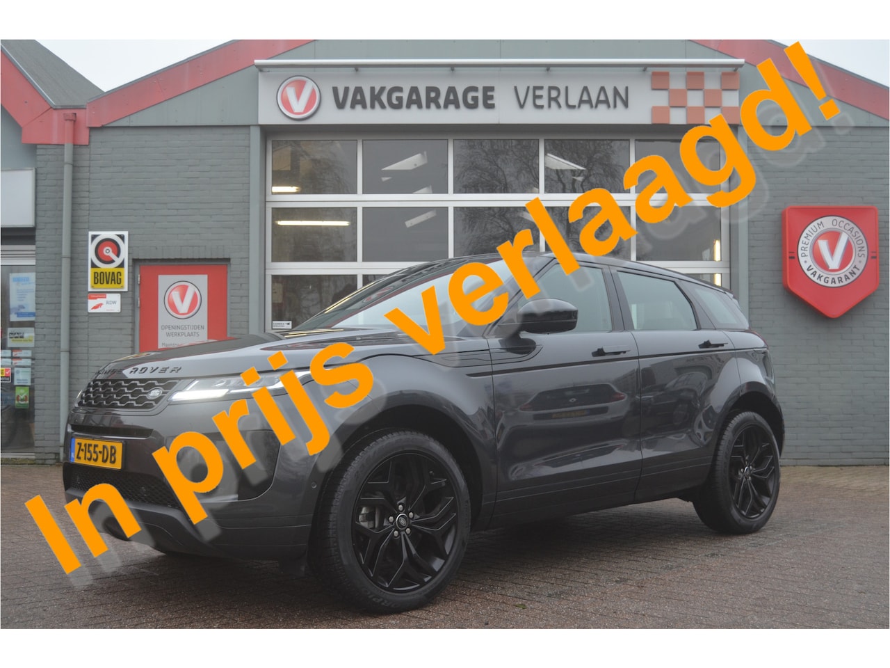 Land Rover Range Rover Evoque - ..12 mnd.. gar. 2.0 P250 AWD R-Dynamic SE schuifdak leder - AutoWereld.nl