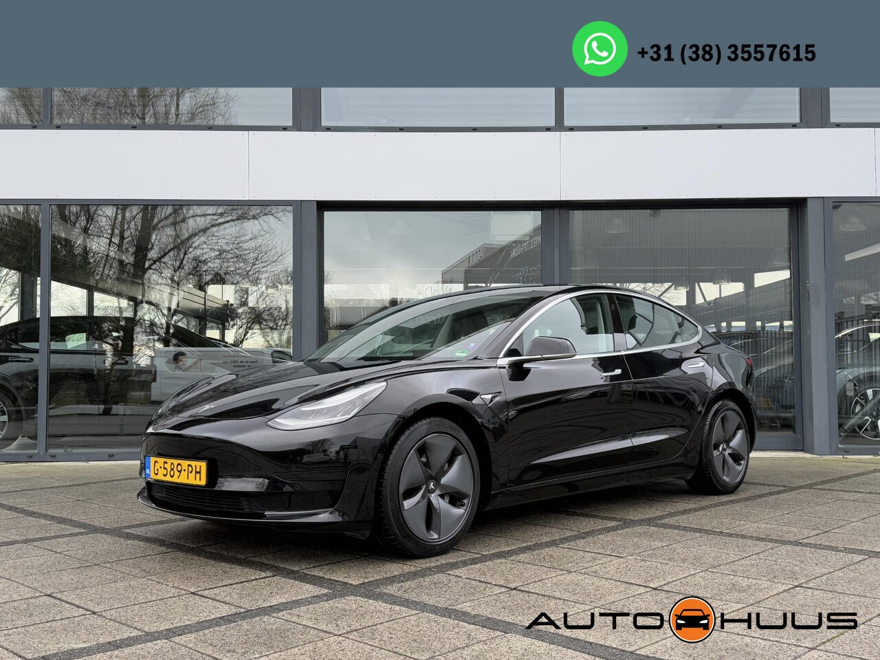 Tesla Model 3 - Range Plus Autopilot Panorama Leder Navi - AutoWereld.nl