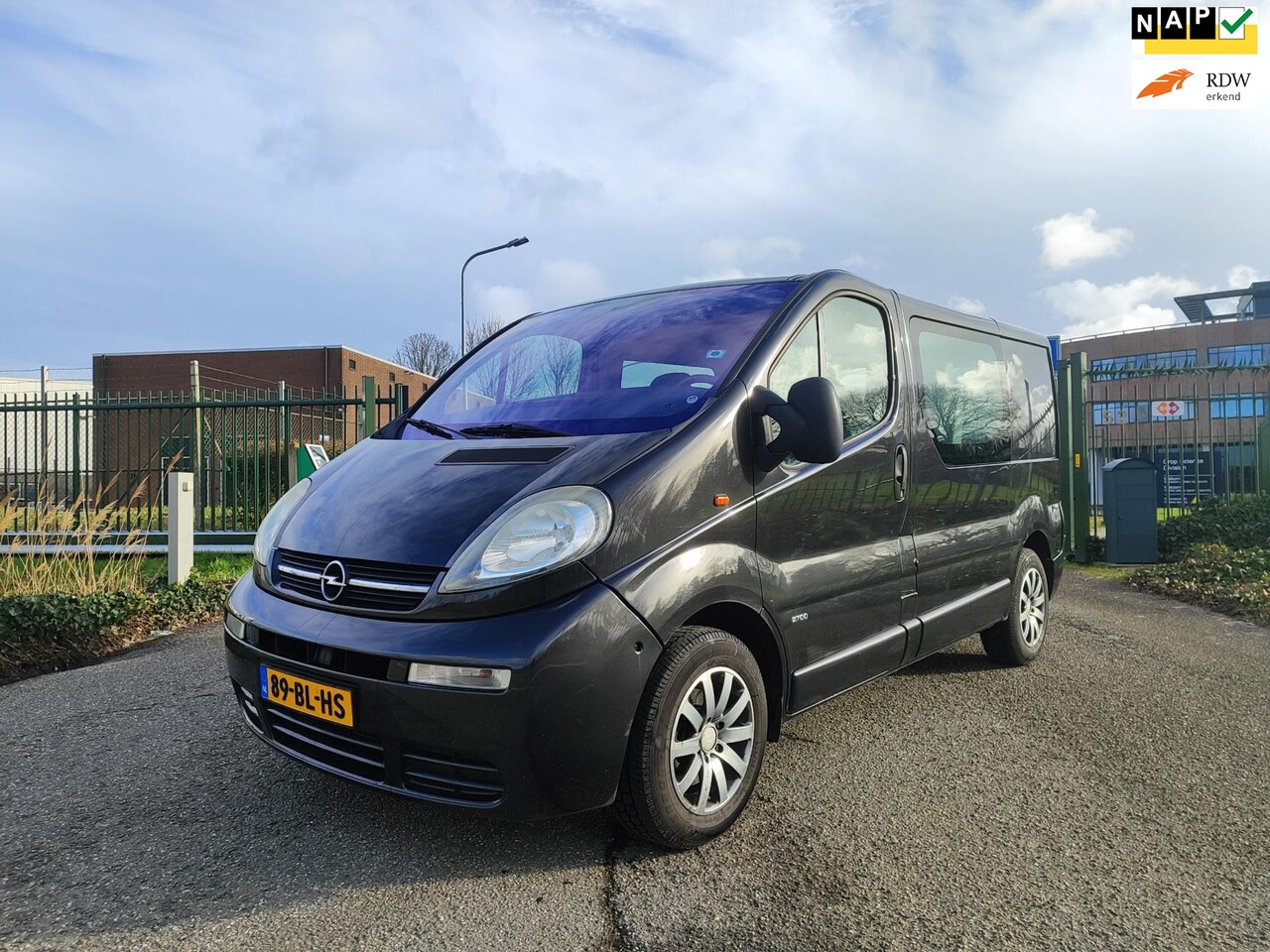 Opel Vivaro - 1.9 DTI L1H1 DC AIRCO! APK! NAP!!! - AutoWereld.nl