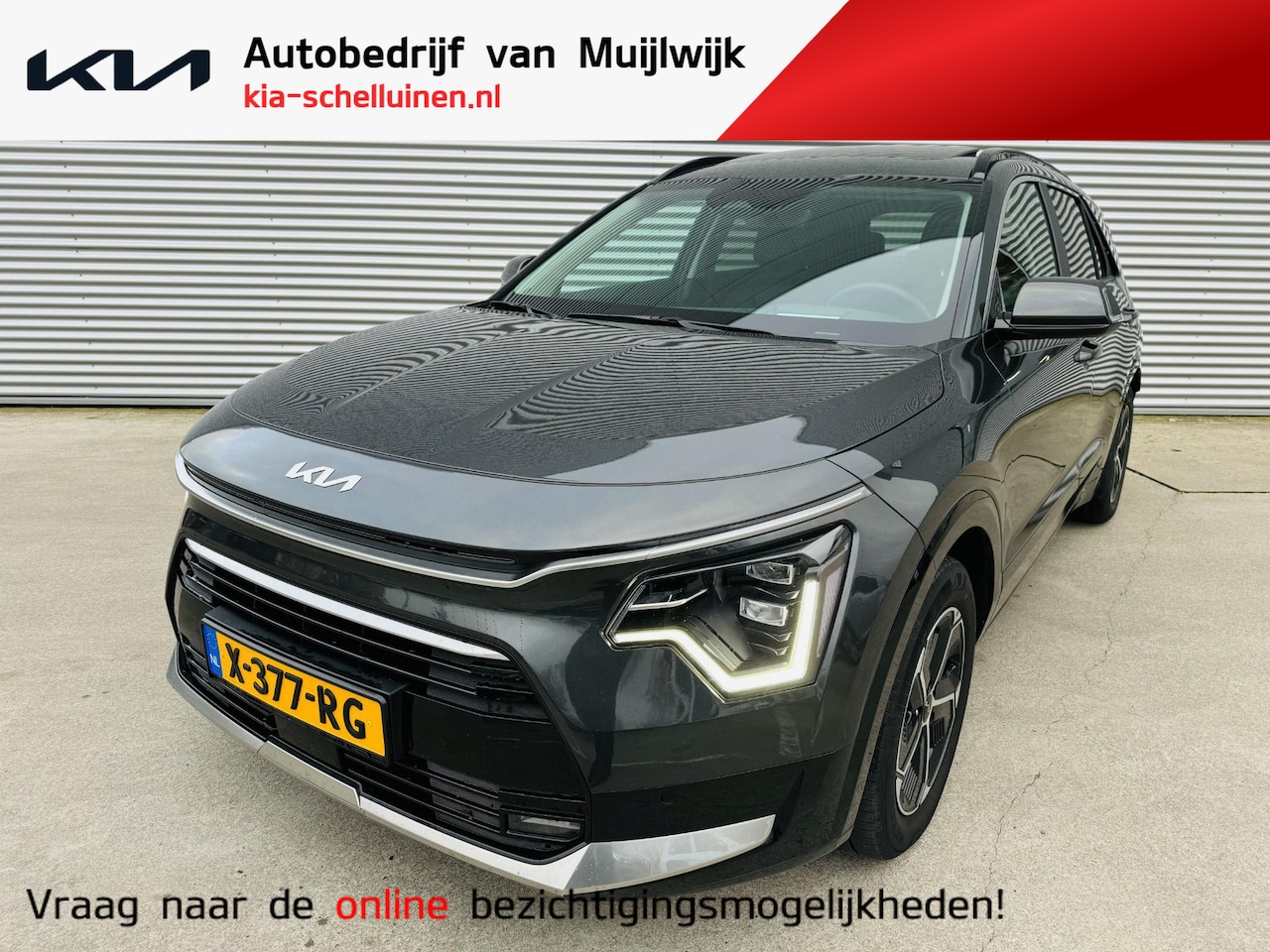 Kia Niro - 1.6 GDi Hybrid DynamicPlusLine Sunroof | Stoel&Stuurverw | DAB+ | Keyless | Privacyglass - AutoWereld.nl