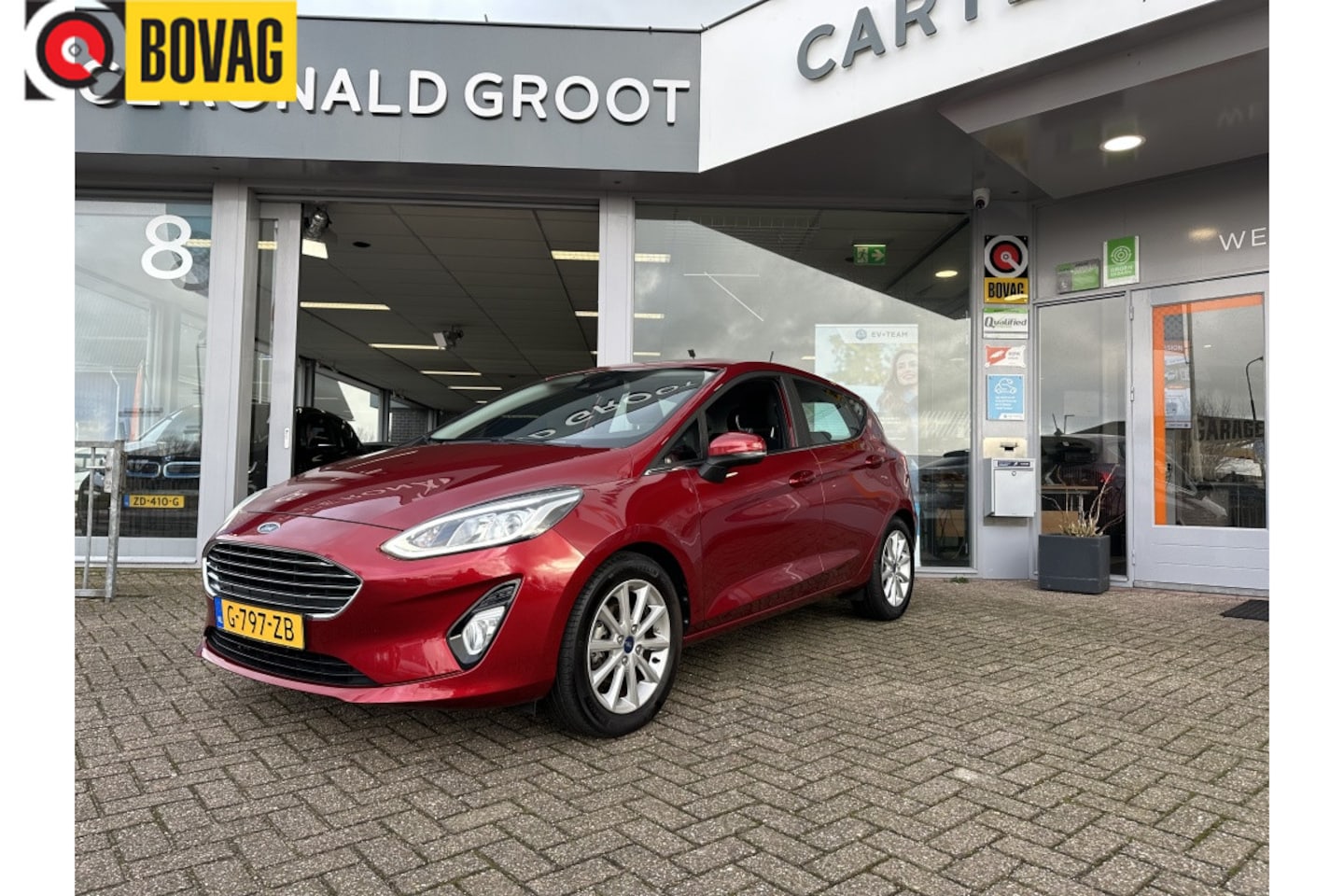 Ford Fiesta - 1.0 EcoB. Titanium | Cruise | Airco | Carplay - AutoWereld.nl