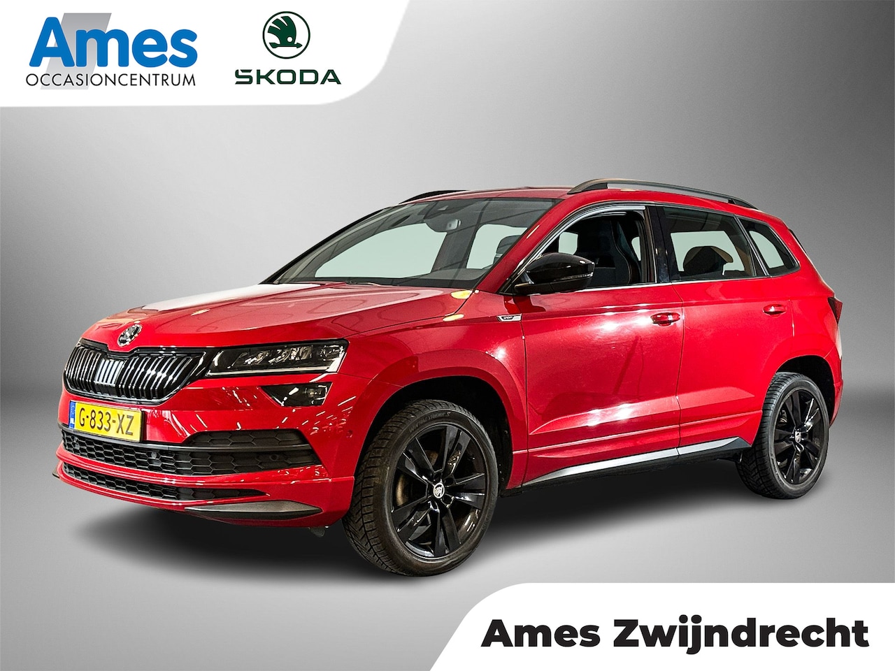 Skoda Karoq - 1.5 TSI Sportline Business / Achteruitrijcamera / Navigatie / Parkeersensoren / Adaptive C - AutoWereld.nl