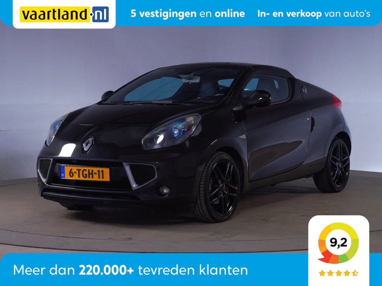 Renault Wind - 1.2 TCE Gordini [ Cabrio Leer Cruise control] - AutoWereld.nl