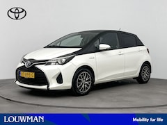 Toyota Yaris - 1.5 Hybrid Aspiration Bi-Tone | Navigatie | Leder | Climate Control | Cruise Control | LM