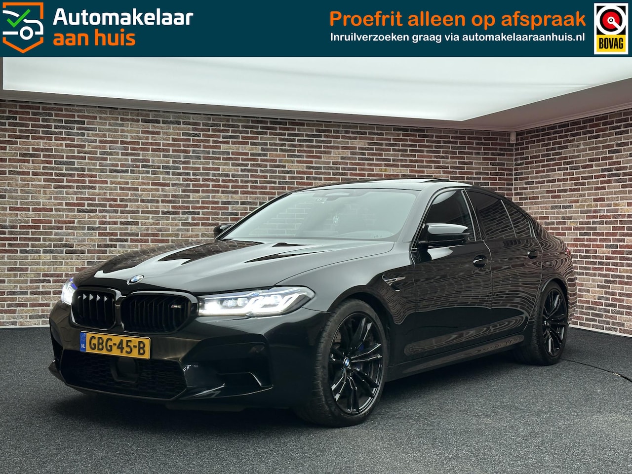 BMW M5 - 5-serie DAK H&K LEDER HEADUP LASERLED TREKHAAK - AutoWereld.nl