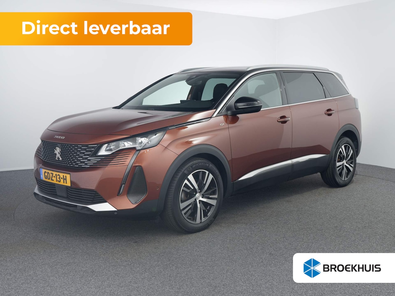 Peugeot 5008 - 1.6 PureTech GT | 180pk automaat | Leder | Navi | Adaptieve cruise | Elek. stoelen | Elek. - AutoWereld.nl