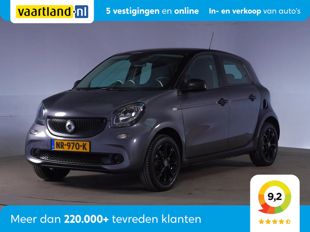 Smart Forfour - 1.0 Pure [ Cruise control Airco LMV] - AutoWereld.nl