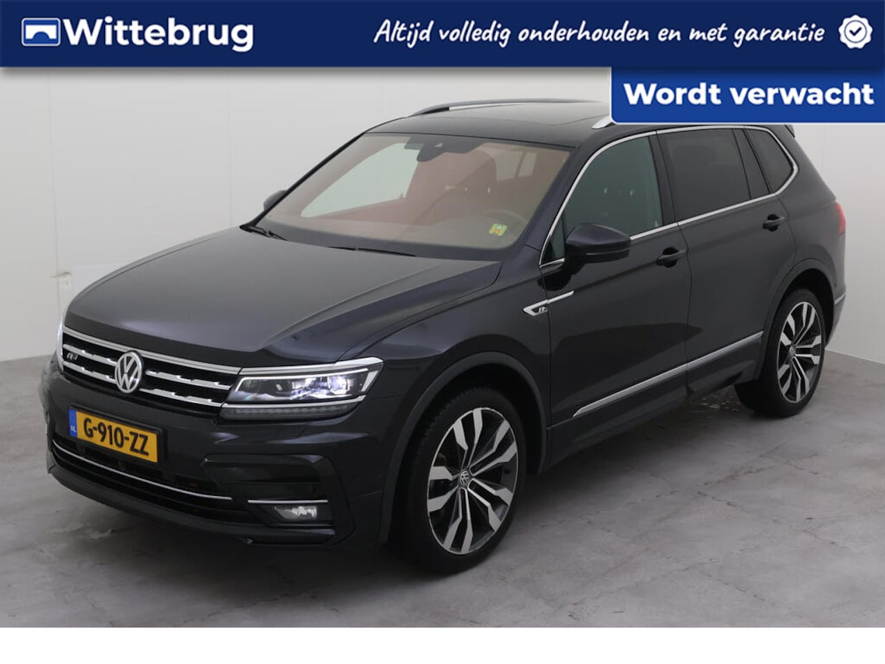 Volkswagen Tiguan Allspace - 1.5 TSI 150pk Highline Business R 7p. DSG Automaat LED / Panorama dak / Navigatie / 7 zitp - AutoWereld.nl