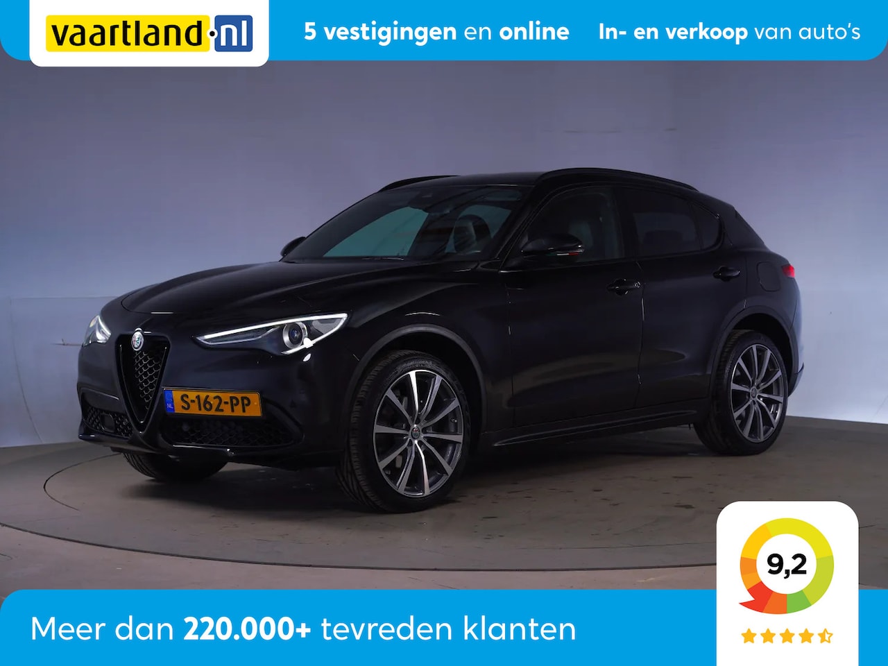 Alfa Romeo Stelvio - 2.0 T AWD Super [ Veloce Stuurwielverwarming Stoelverwarming Navigatie Camera ] - AutoWereld.nl