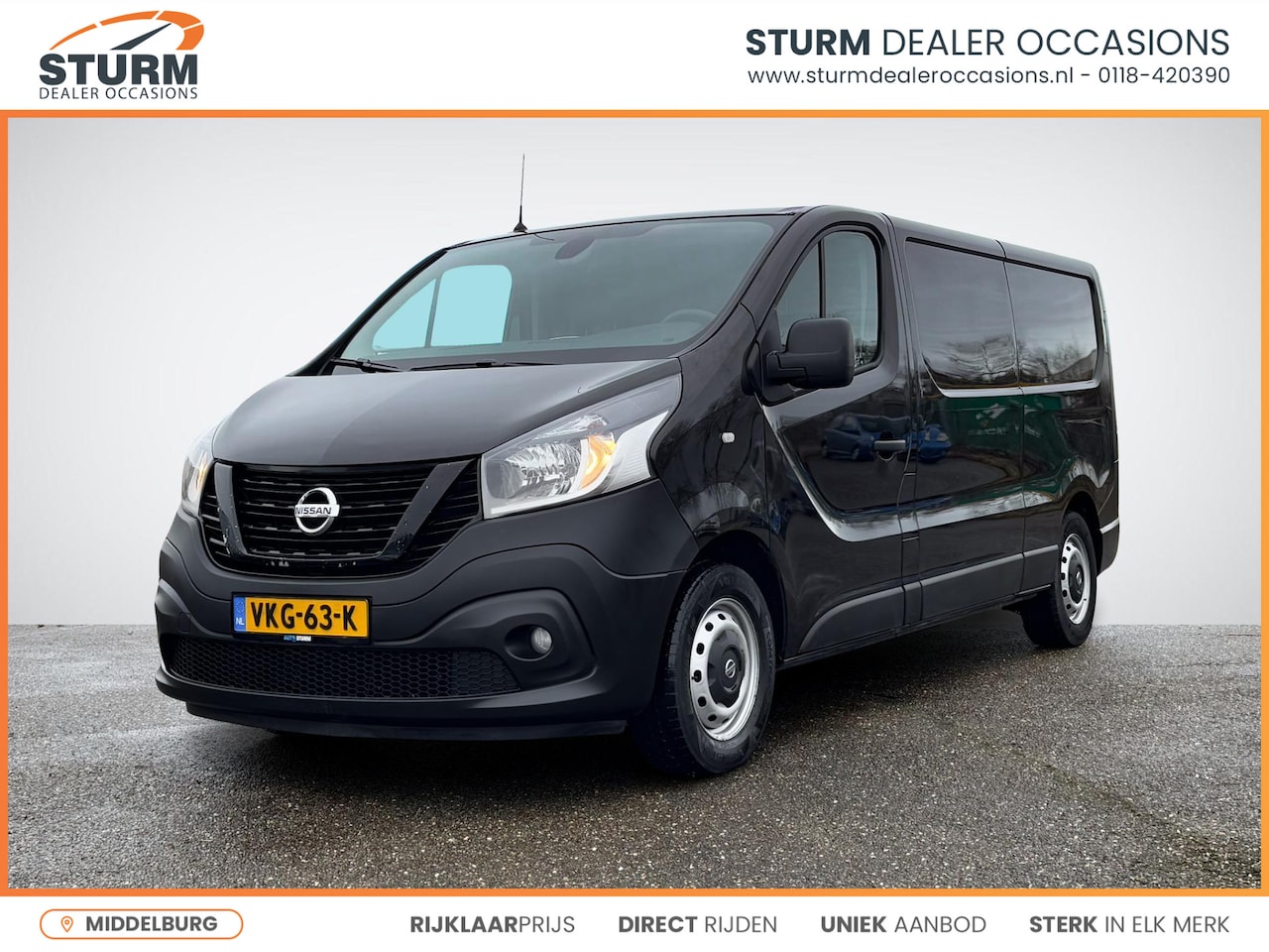 Nissan nv300 - 2.0 dCi 120 L2H1 Acenta 3-Zits | Trekhaak | Navigatie | Camera | Cruise Control | Airco | - AutoWereld.nl