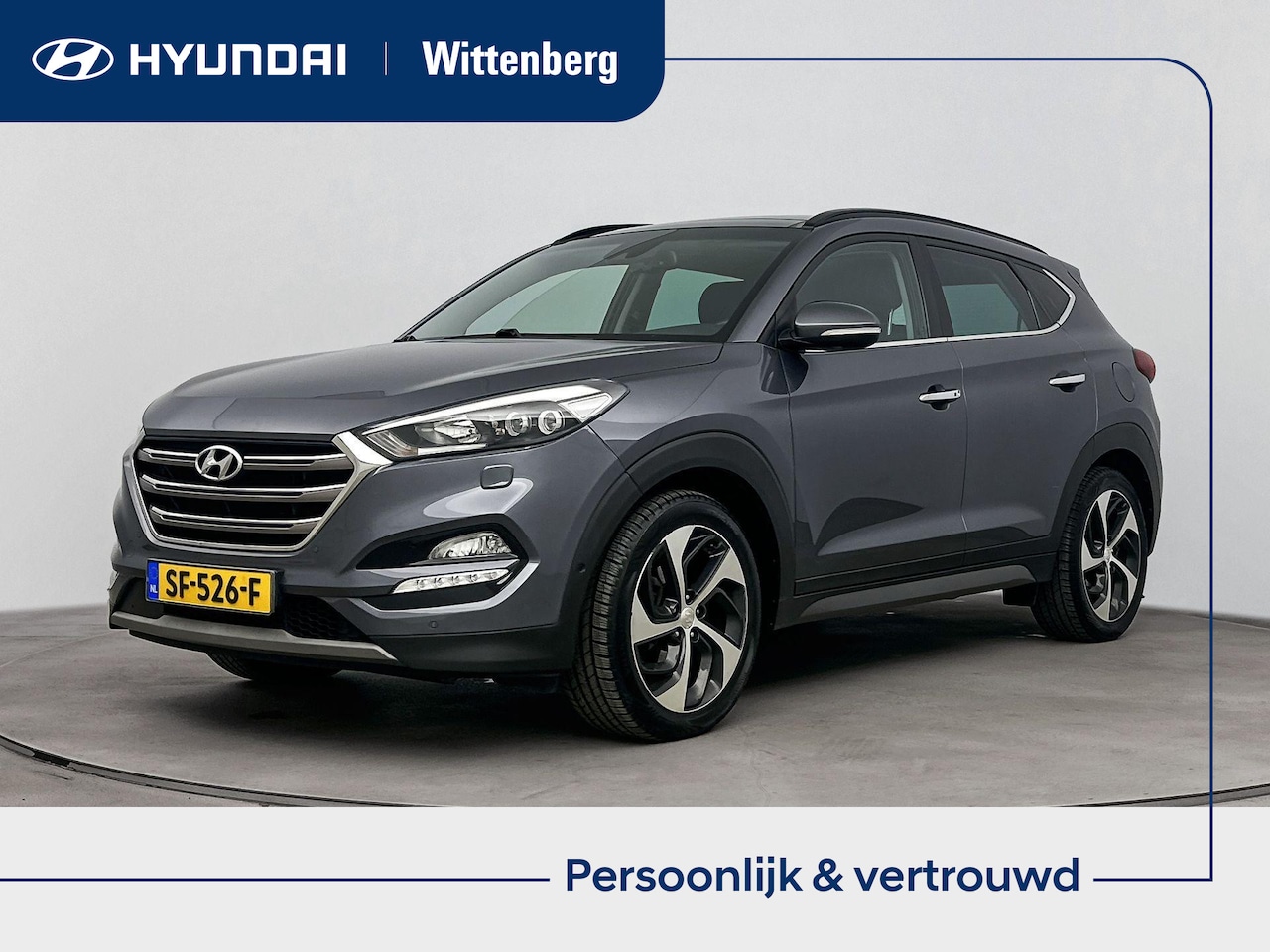 Hyundai Tucson - 1.6 T-GDi Premium 4WD Aut. | Panoramadak | Leer | Stoelventilatie | LED | El. bed. a.klep - AutoWereld.nl